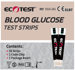 Bloed Glucosemeter + 50 Teststrips & Lancets